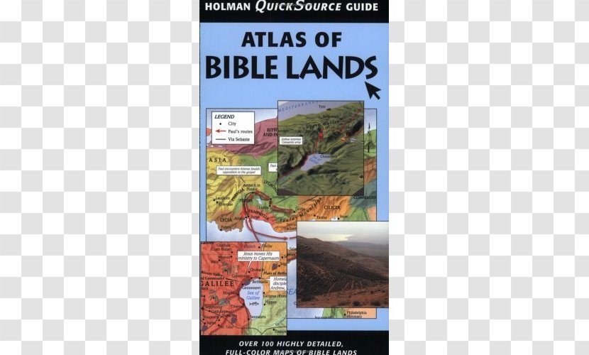 Atlas Of Bible Lands Holman Quicksource Atlas: With Charts And Biblical Reconstructions - Chart - Barefoot Books World Transparent PNG