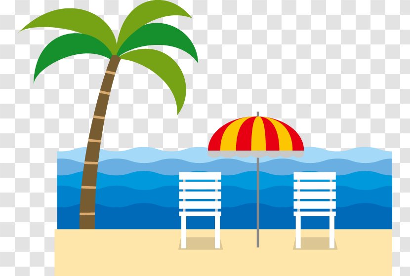 Desktop Wallpaper Computer Vacation Clip Art - Beach - Summer Scene Transparent PNG