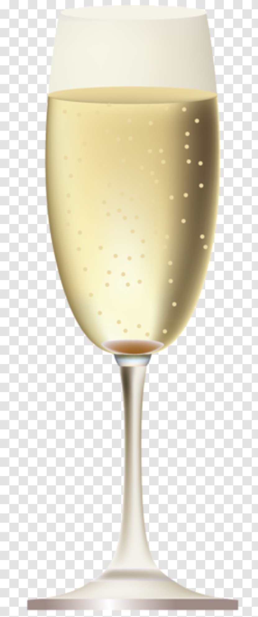 Champagne Glass Sparkling Wine White - Stemware Transparent PNG