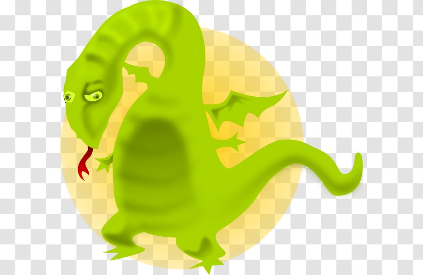 Chinese Dragon Clip Art - Reptile - Spitting Clipart Transparent PNG