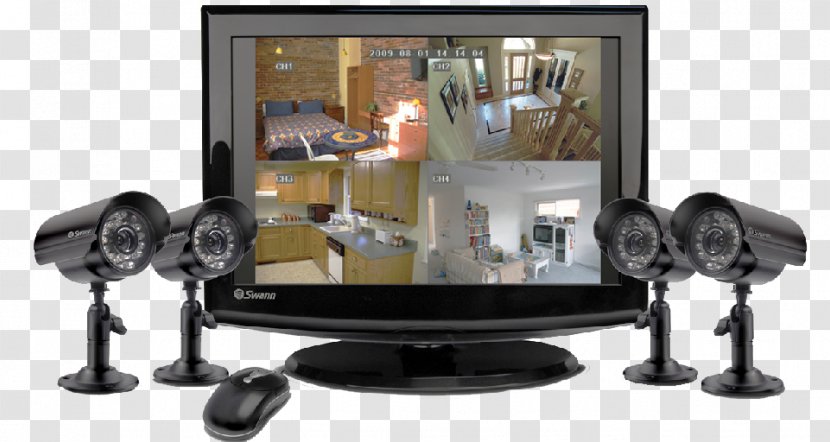 Closed-circuit Television Surveillance System Security Ingeniería Electromecánica - Display Device - Technology Transparent PNG