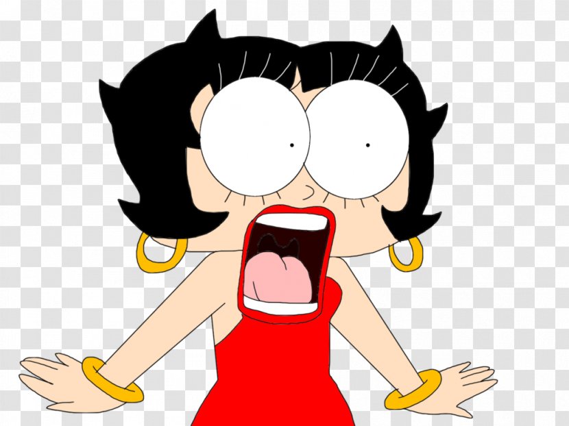 Betty Boop Bimbo Cartoon Drawing - Frame - Scream Transparent PNG
