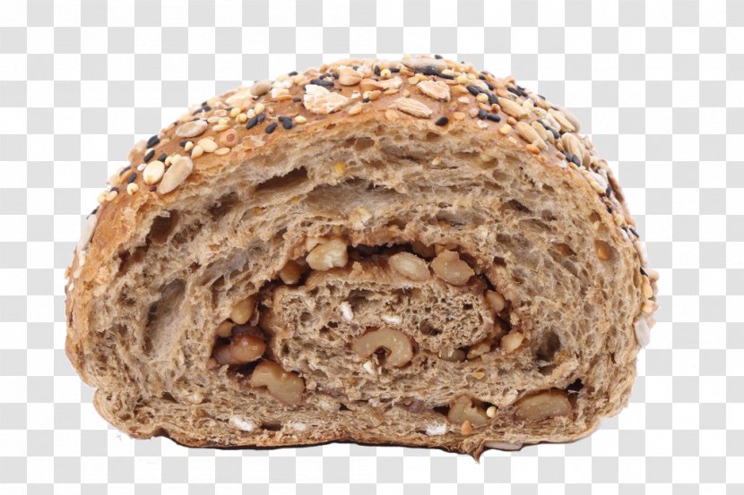 Rye Bread Soda White Pumpkin Brown - Whole Grain - Nuts, Wheat Transparent PNG