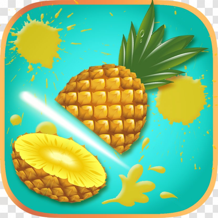 Pineapple Brain Match Fruit Slice Game Adult Coloring Book Mandala Pages Apps - Food - Simple Transparent PNG