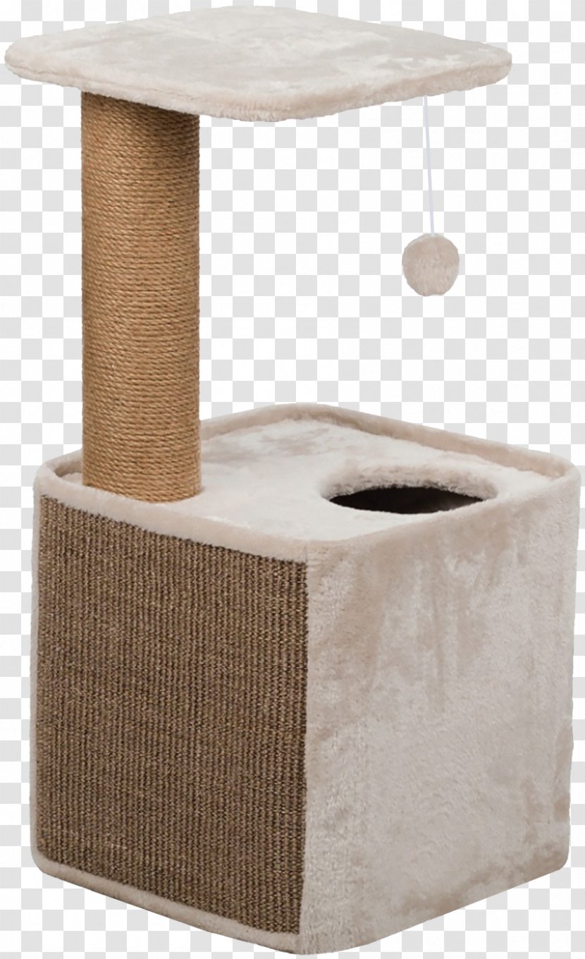 Cat Tree Lisann Scratching Post, 78 Cm, Light Taupe/Brown Trixie Pet Products Post Transparent PNG