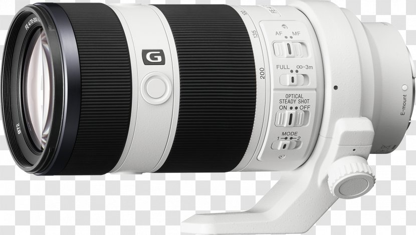 Canon EF 70–200mm Lens Sony FE PZ 28-135mm F4 G OSS E-mount Telephoto Zoom 70-200mm F/4.0 Camera - Fullframe Digital Slr Transparent PNG