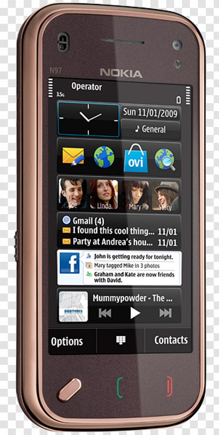 Nokia N8 6120 Classic N78 諾基亞 - Electronic Device - N97 Transparent PNG