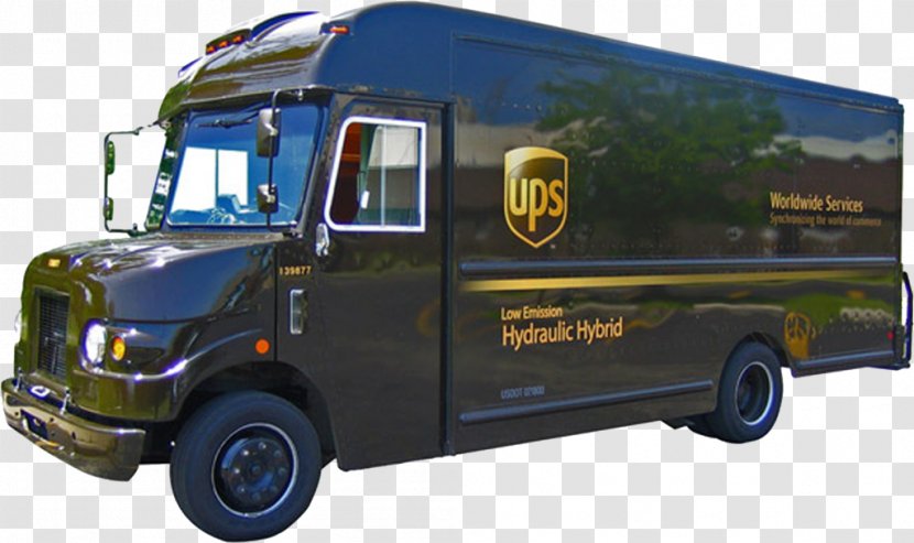 Car United Parcel Service Freight Transport Truck Driver - Motor Vehicle Transparent PNG