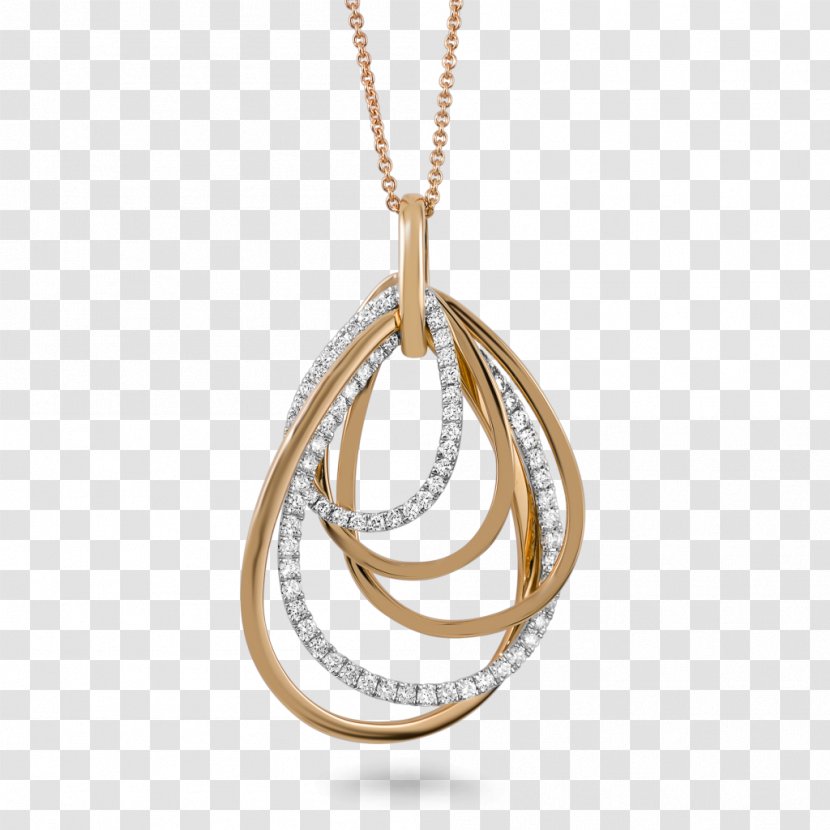 Earring Locket Necklace Gold Diamond - Jewellery Transparent PNG