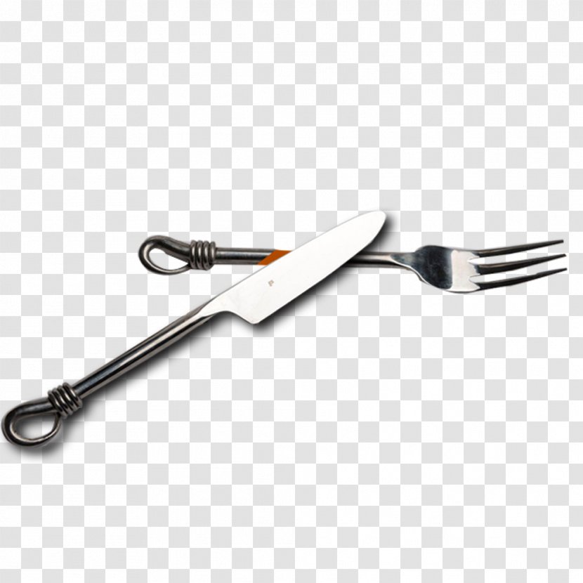 Knife Tool Fork Tableware - Western And Transparent PNG