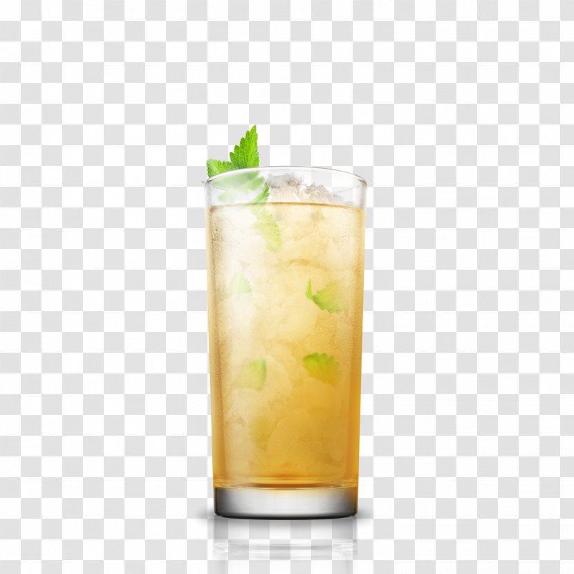 Mint Julep Cocktail Garnish Sea Breeze Mai Tai - Orange Drink Transparent PNG