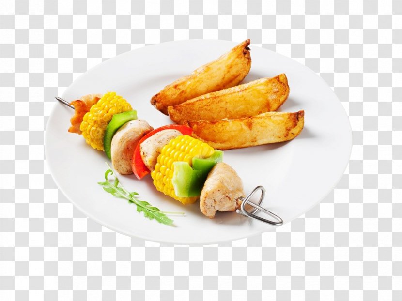 Shish Kebab Chuan Skewer Grilling - Frying - Chicken And Vegetables Transparent PNG