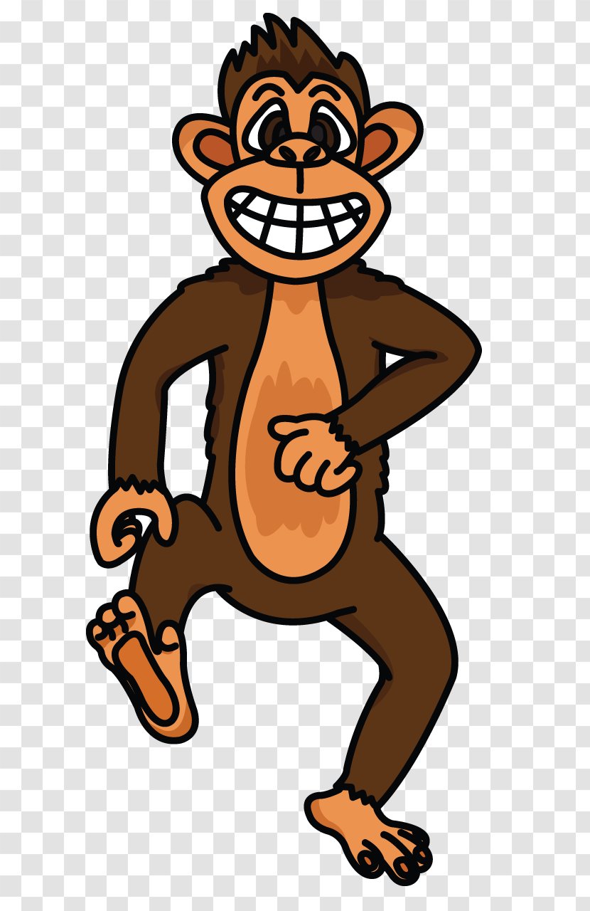 Chimpanzee Drawing Image Vector Graphics Monkey Transparent PNG