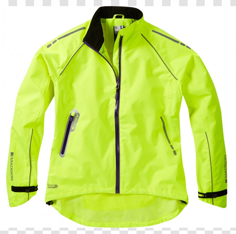 Jacket Sleeve Polar Fleece Gilets Outerwear - Yellow Transparent PNG