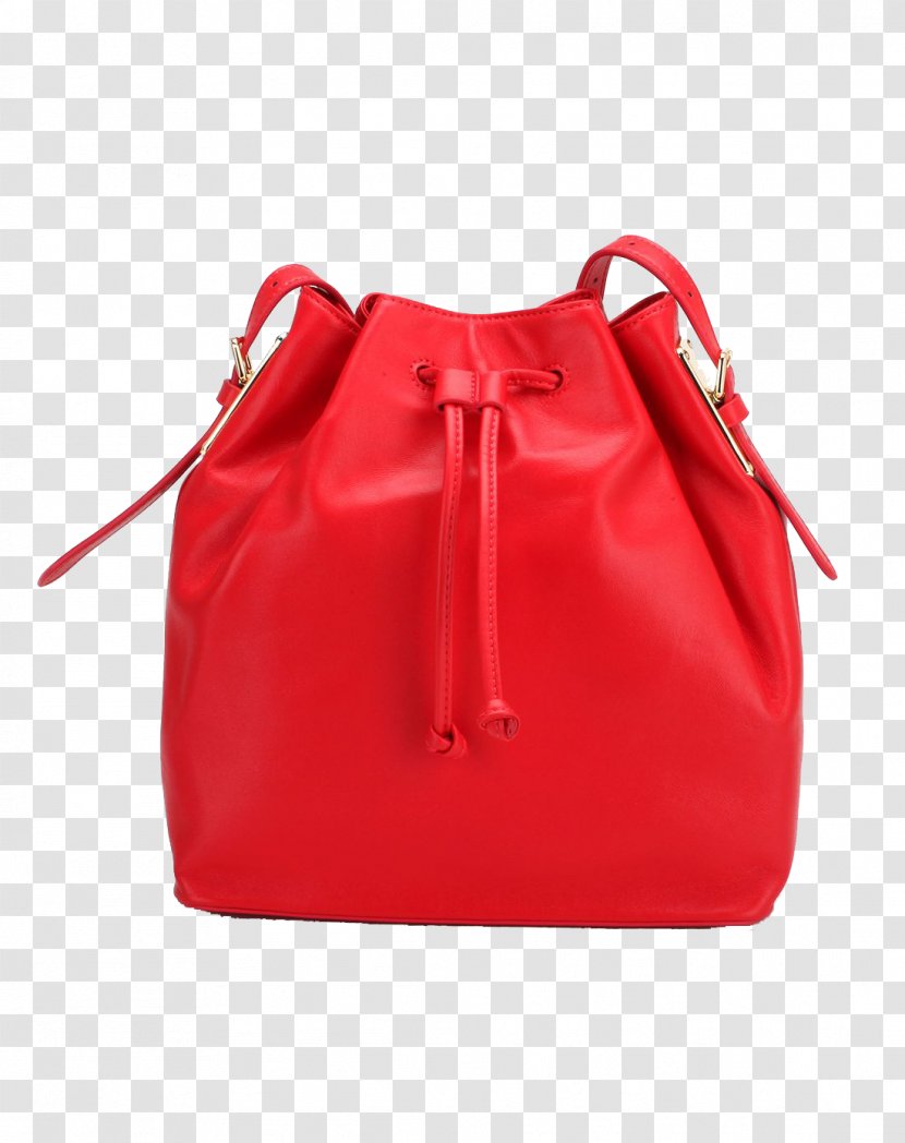 Red Elements, Hong Kong Hobo Bag Bucket - Peach - Saturday Transparent PNG