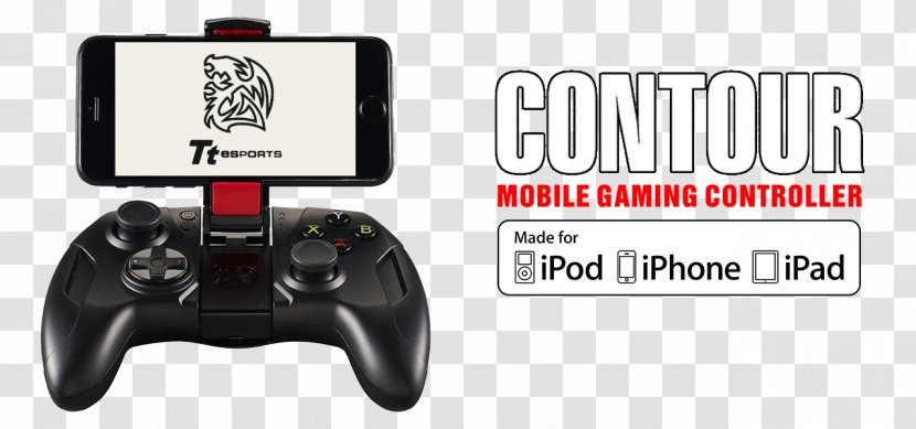 Joystick Game Controllers CONTOUR – Mobile Gaming Controller MG-BLK-APBBBK-CA Rocks'n'Diamonds Video - Playstation 3 Accessory Transparent PNG