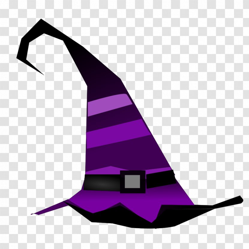 Witch Hat Witchcraft Clip Art - Royaltyfree - Magic Clipart Transparent PNG