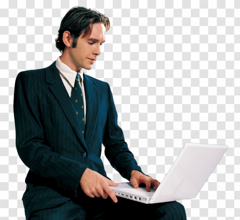 White-collar Worker Sitting Job Business Businessperson - Recruiter Reading Transparent PNG