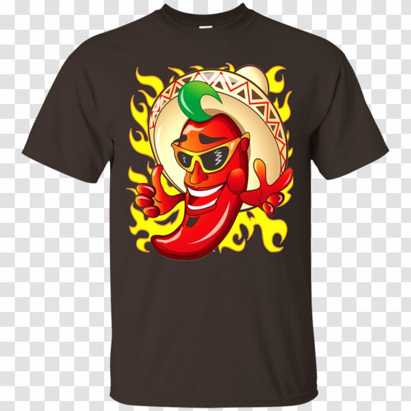T-shirt Hoodie Clothing Sleeve - Unisex - Fire Pepper Transparent PNG