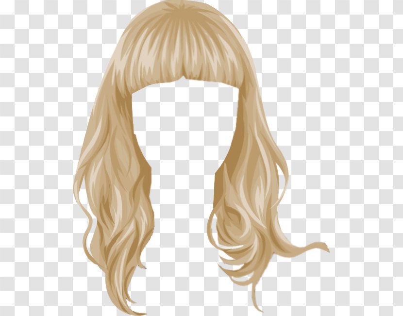 Stardoll Hair Wig Web Banner Clothing - Vamp - Long Transparent PNG