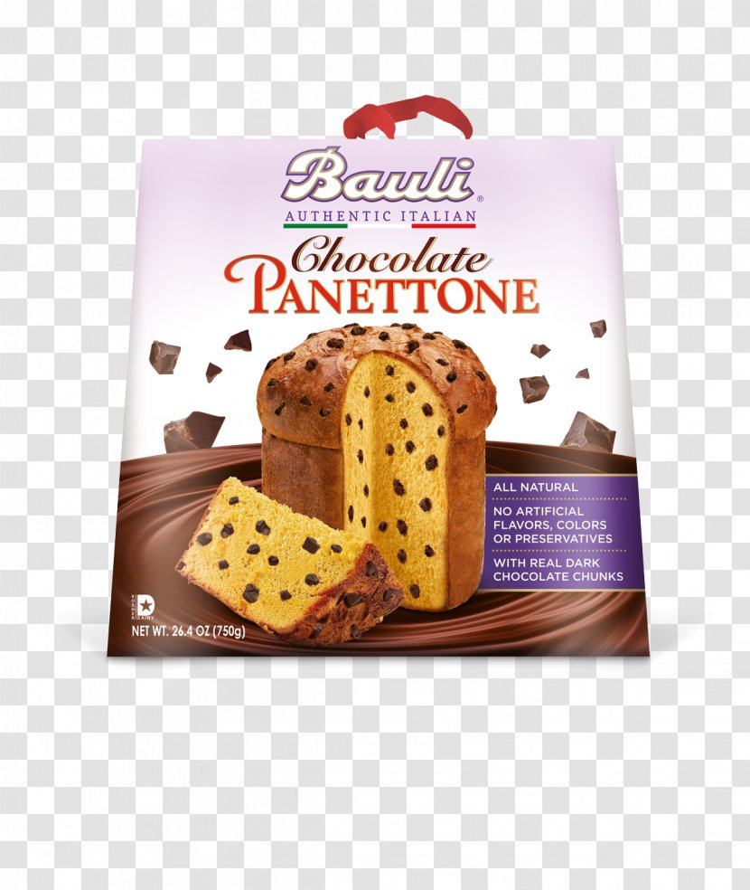 Panettone Pandoro Chocolate Cake Bread Italian Cuisine - Chip Transparent PNG