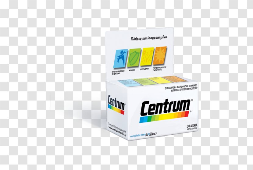 Dietary Supplement Centrum Comprimidos Multivitamin Women 50+ - Tablet Transparent PNG