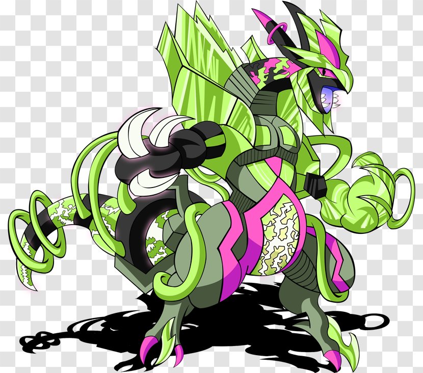 Pokemon Black & White Kyurem Pokémon Rayquaza - Watercolor - Tree Transparent PNG