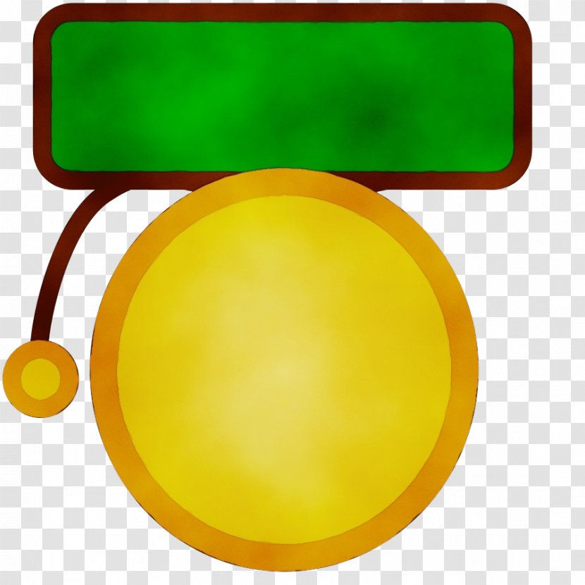 School Bell - Yellow - Drawing Transparent PNG
