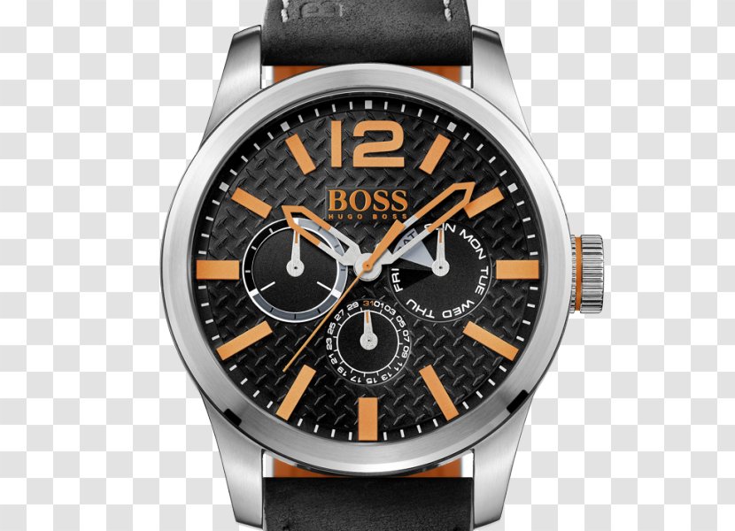 HUGO BOSS Orange PARIS New York - Chronograph - Watch Transparent PNG