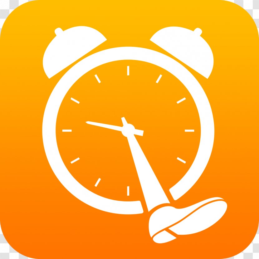 App Store Alarm Clocks AppAdvice - Orange Transparent PNG