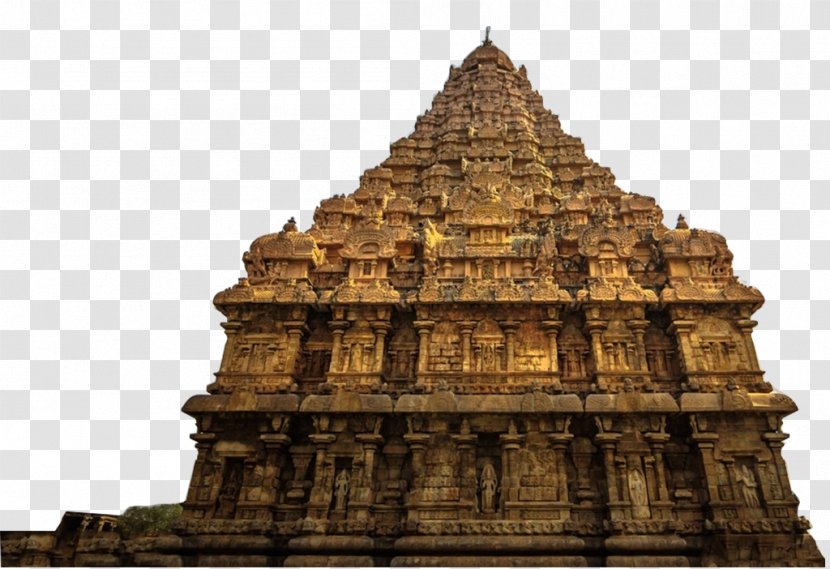 Gangaikonda Cholapuram Brihadisvara Temple, Thanjavur Darasuram Great Living Chola Temples - Building - Stone Pagoda Transparent PNG