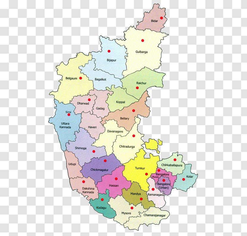 Blank Map Karnataka Tuberculosis Transparent PNG