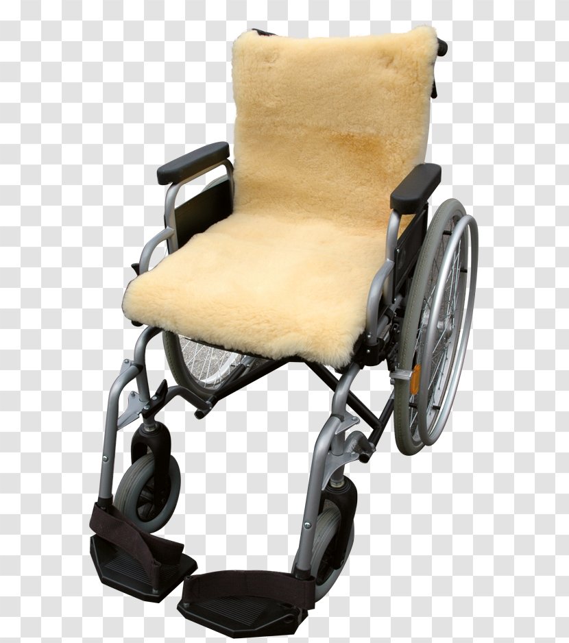 Wheelchair Bont Color Sheepskin - Seat - Chair Transparent PNG