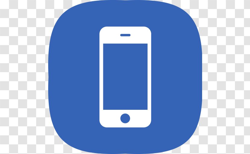 IPhone Smartphone Clip Art - Cobalt Blue - Iphone Transparent PNG