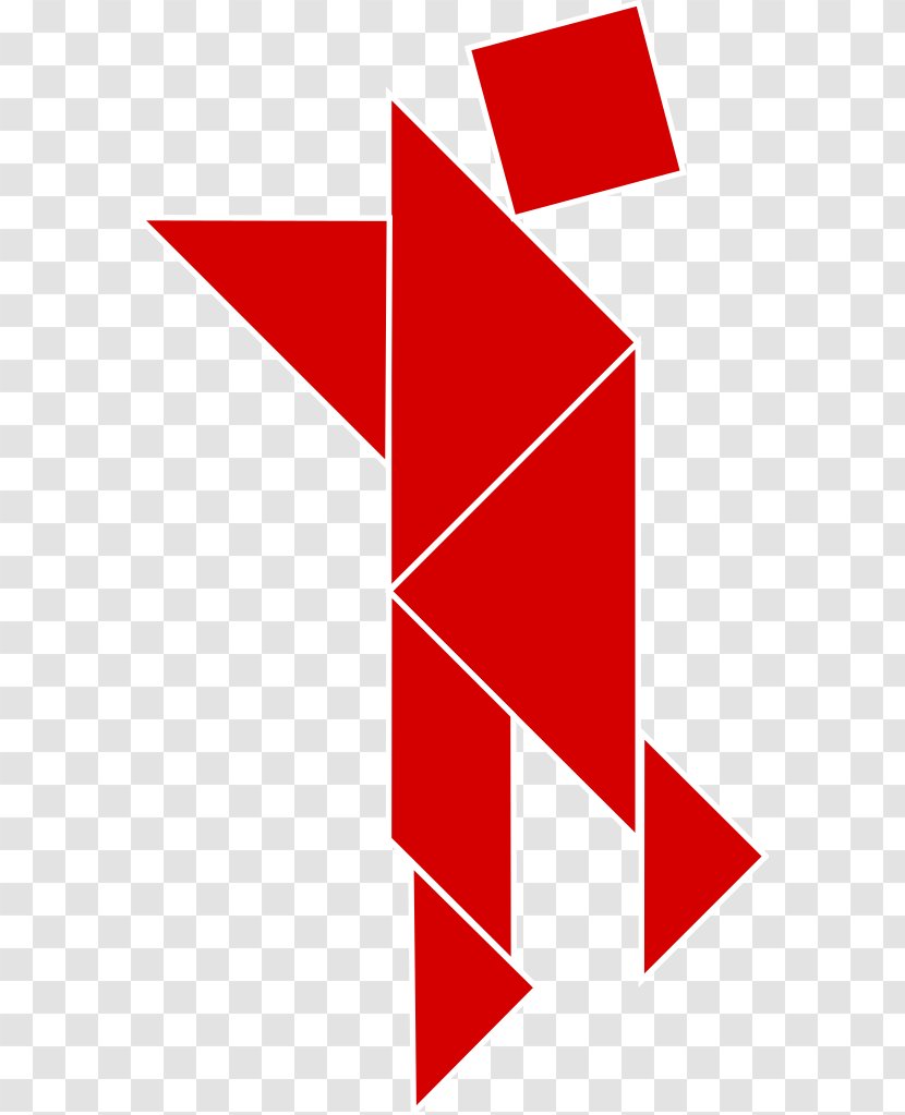 Tangram Triangle Wikimedia Commons Clip Art - Area Transparent PNG