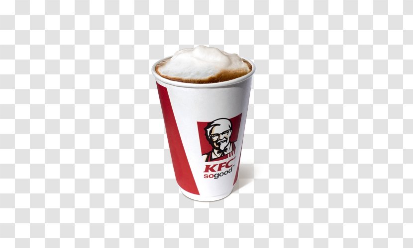 KFC Latte Caffè Americano French Fries Hamburger - Instant Coffee Transparent PNG