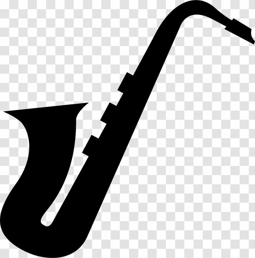 Musical Instruments Saxophone Silhouette - Tree Transparent PNG