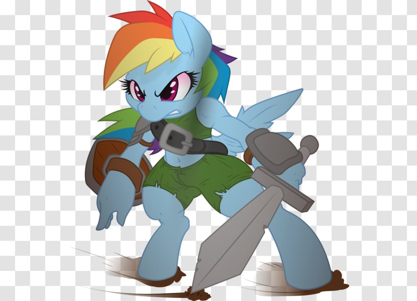 Rainbow Dash Horse Pony Gold - Tree Transparent PNG