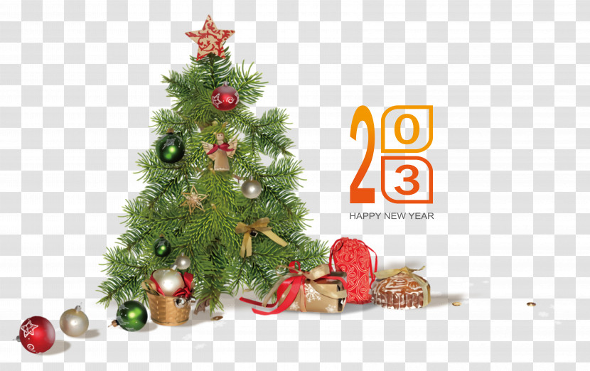 New Year Tree Transparent PNG