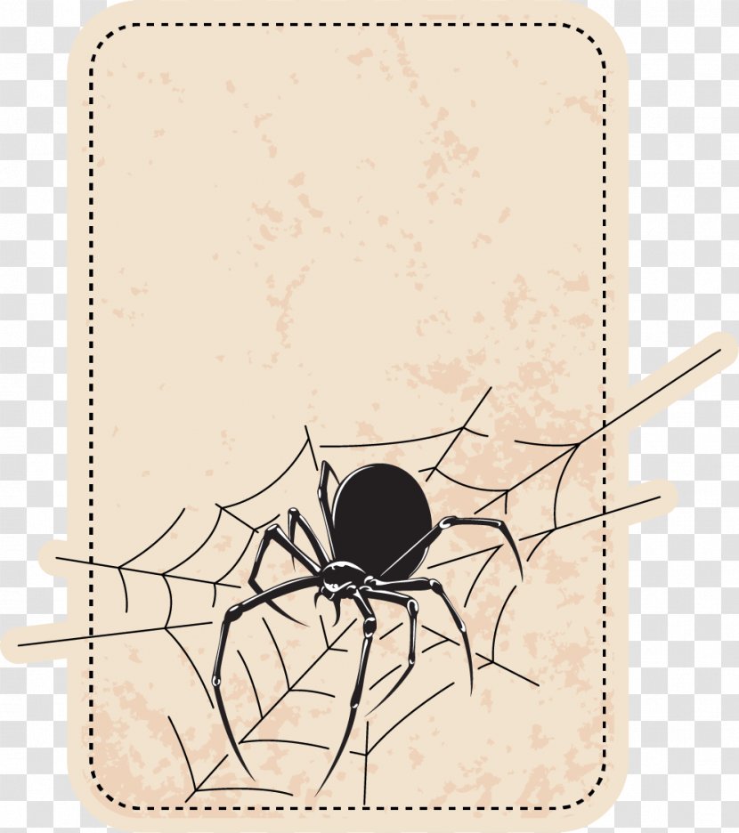 Spider Icon - Border Transparent PNG