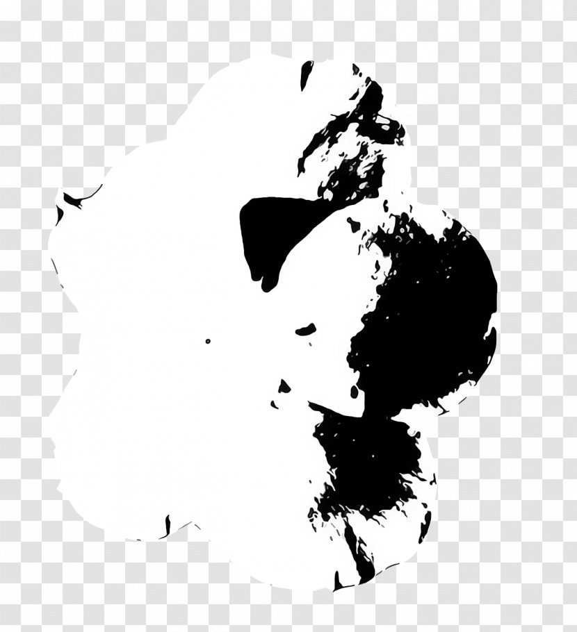 Ink Font Black-and-white Graphic Design Logo - Blackandwhite - World Stencil Transparent PNG