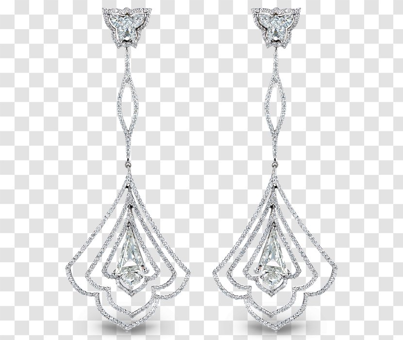 Earring Jacob & Co Jewellery Clothing Accessories Diamond - Body - Chandelier Transparent PNG