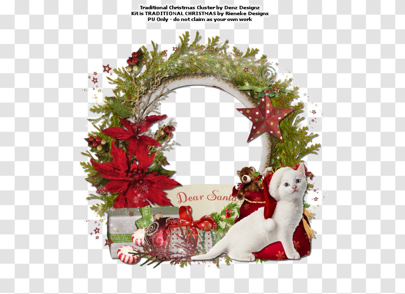 Christmas Ornament Scrapbooking Picture Frames - Dangerously Delicious Pies - CLUSTER FRAME Transparent PNG