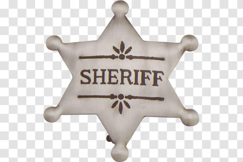 American Frontier New Mexico Tombstone Sheriff Badge - 214 Valentine's Day Transparent PNG
