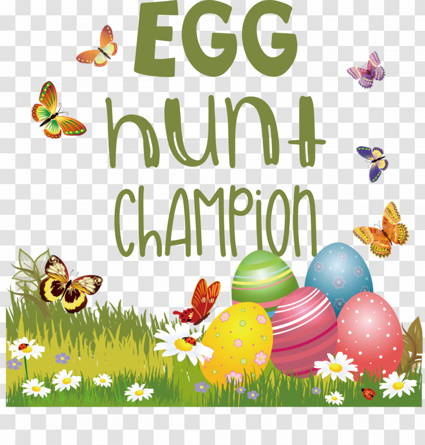 Egg Hunt Champion Easter Day Egg Hunt Transparent PNG