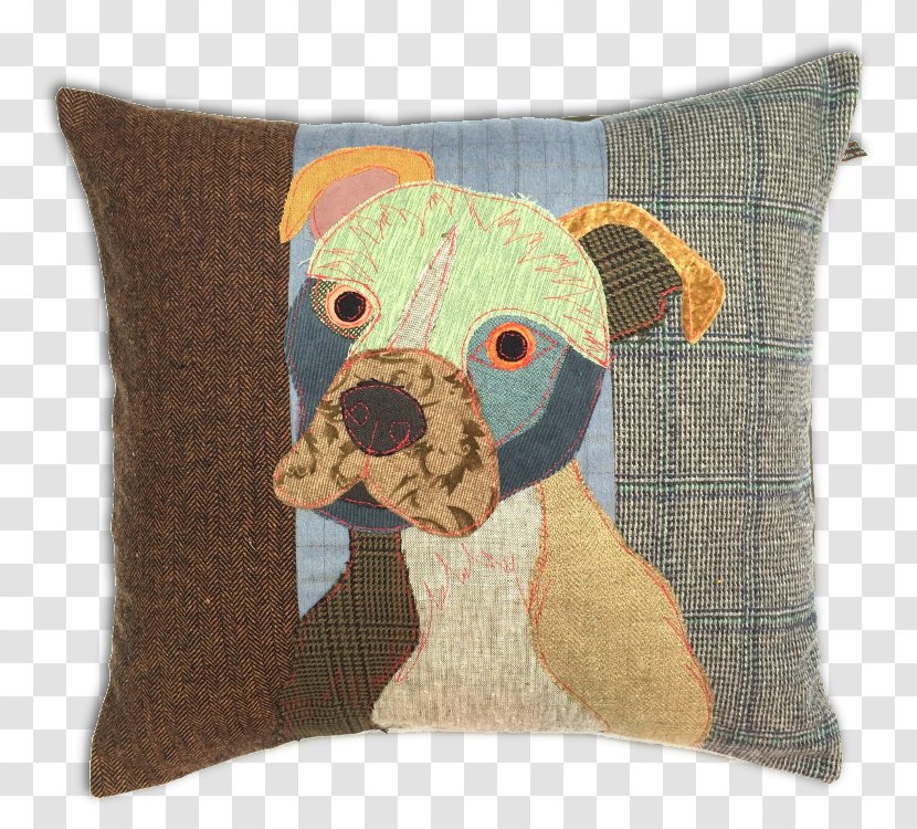 Cushion Bulldog Cat Dog Breed Throw Pillows - Textile Transparent PNG