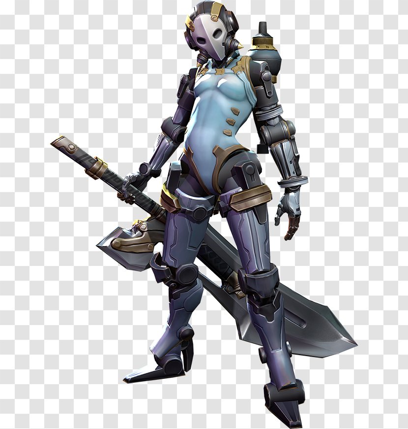 Vainglory Game Hero Android - Figurine - Armor Warrior Transparent PNG
