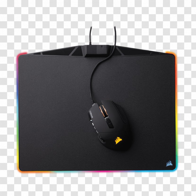 Computer Mouse Mats Corsair Components RGB Color Model Light-emitting Diode - Accessory Transparent PNG