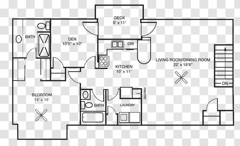 Paper Floor Plan Technical Drawing White - Design Transparent PNG