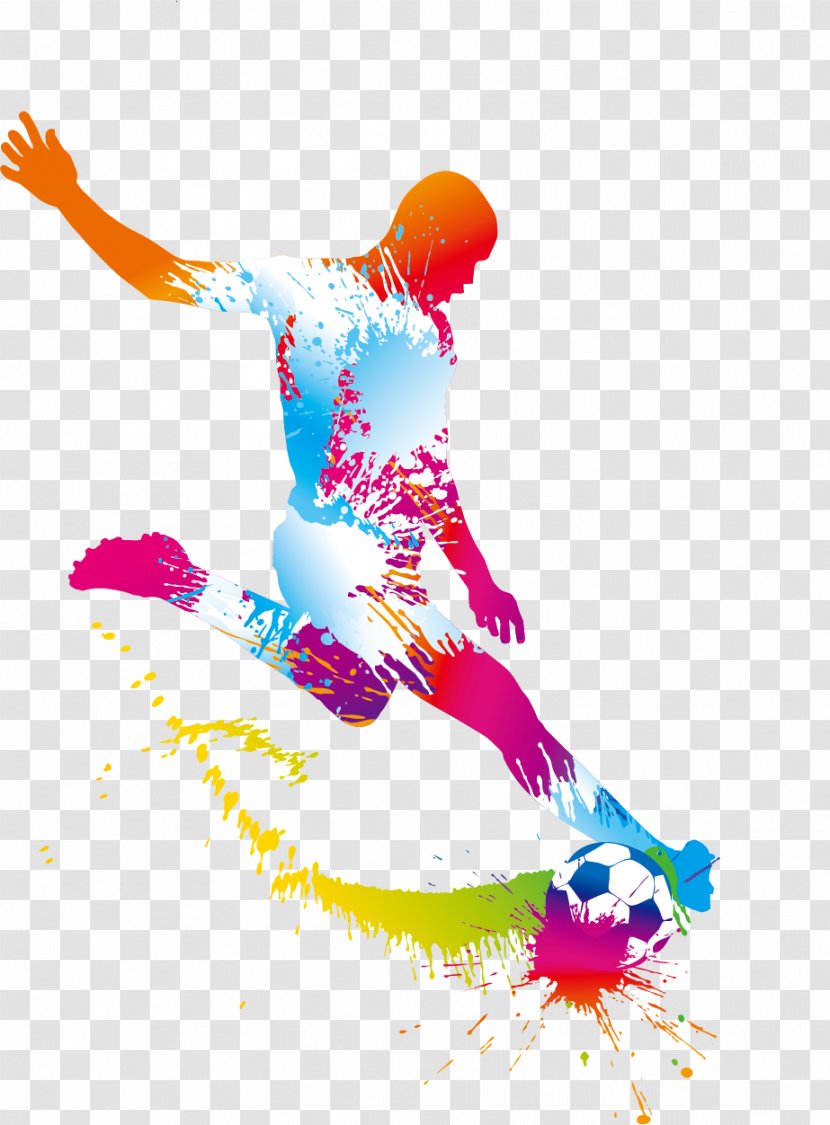 Football Player Pitch - Fictional Character - Soccer Transparent PNG